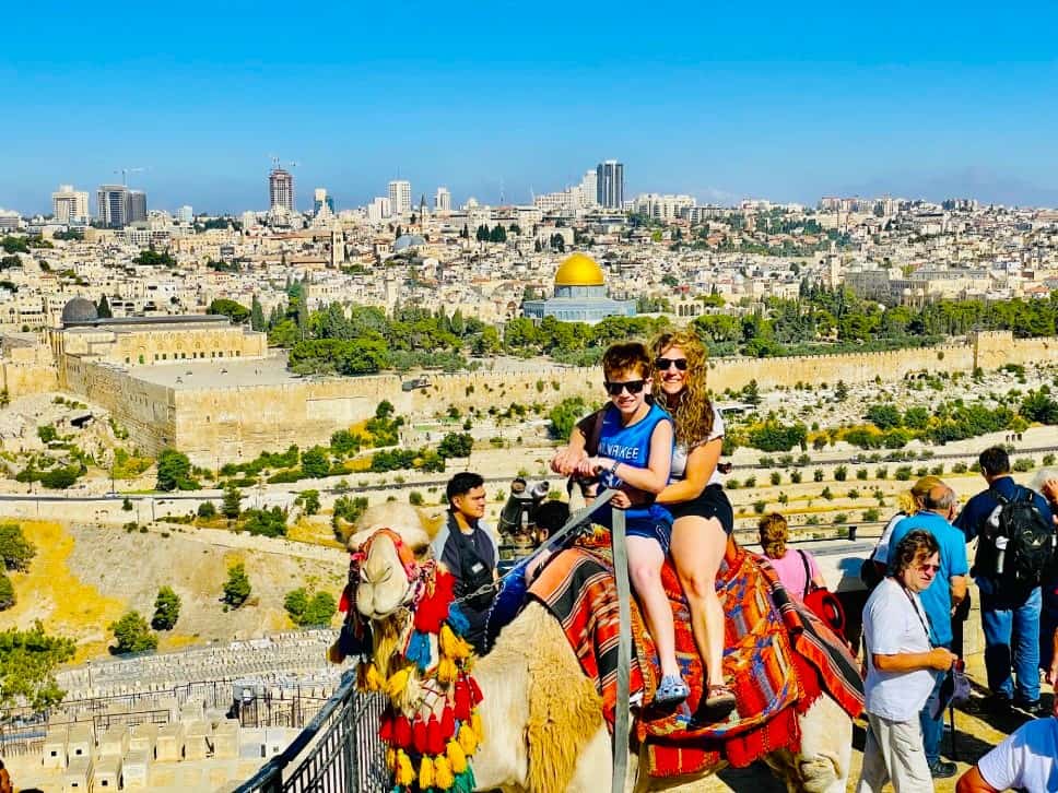 Camel Rides in Israel - Mt of Olives