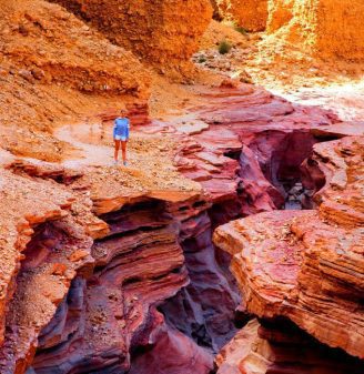 Hiking the Red Canyon