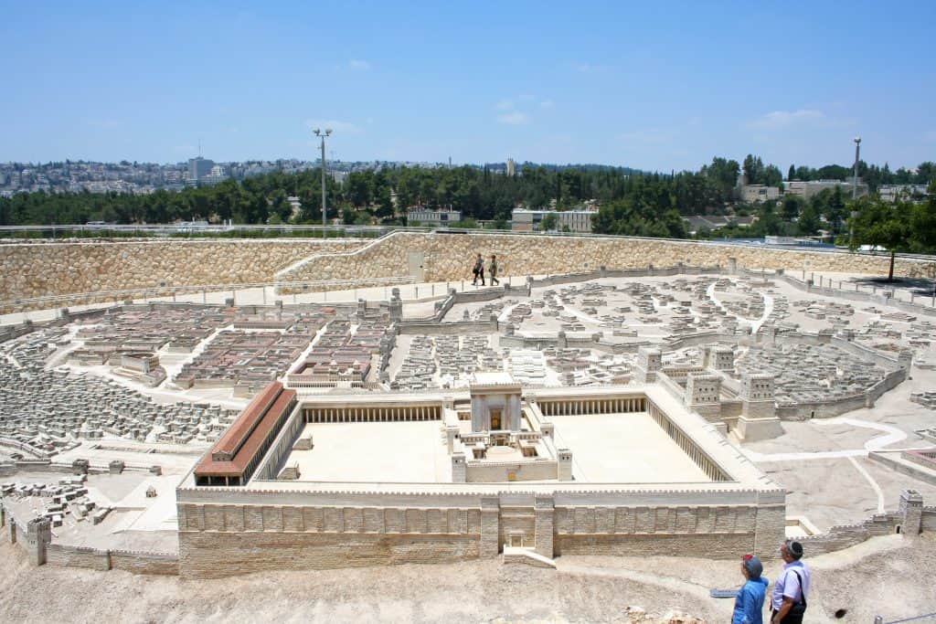 Second Jewish Temple Model 
