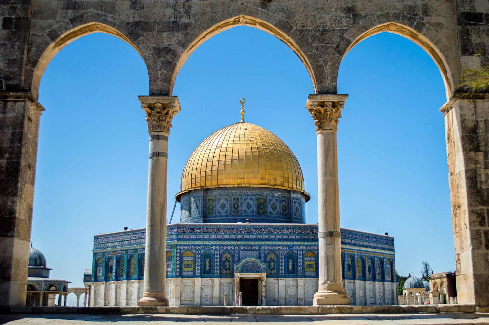 Golden Dome. Jerusalem