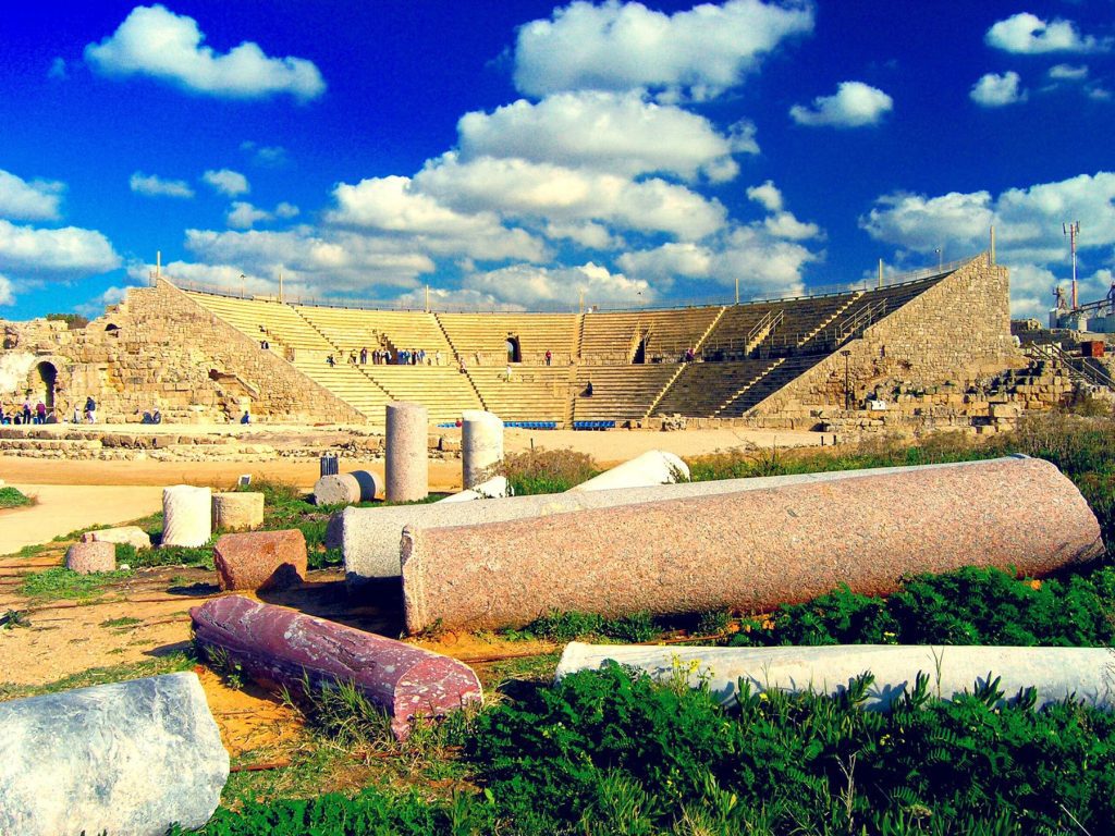 Israel Archaeological One Day Tours - Caesarea Theater