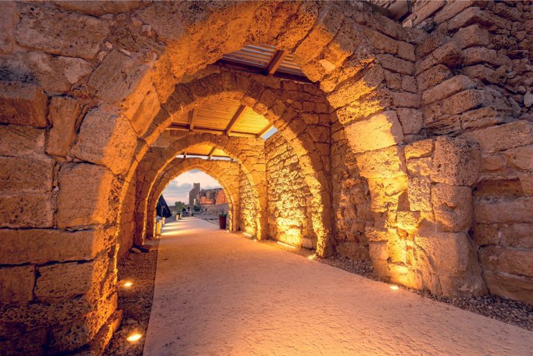 Christian Holy Land Seven Day Tour - Caesarea Arches