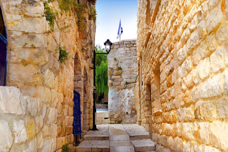 The Promised Land Ten Day Tour - Safed Alleyway