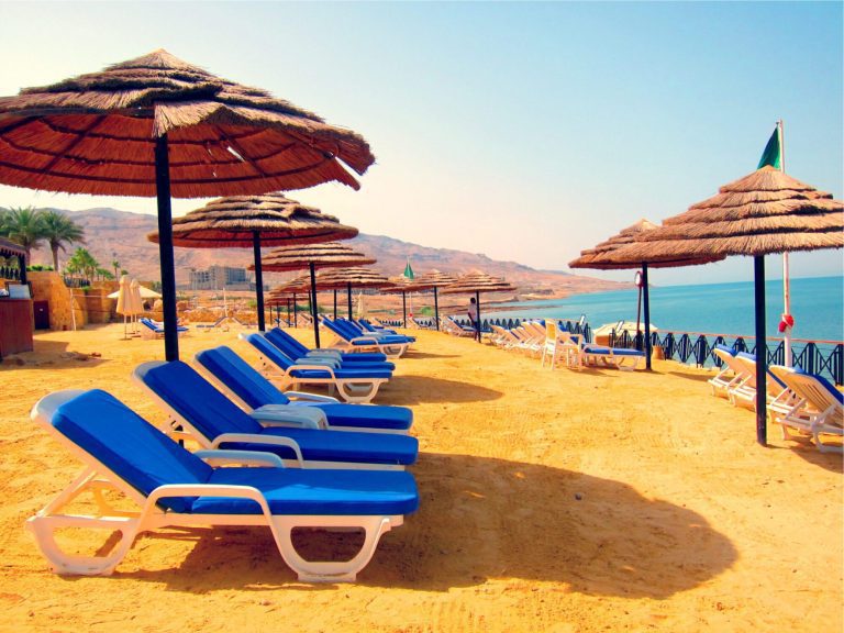 Christian Holy Land Seven Day Tour - Dead Sea Beach