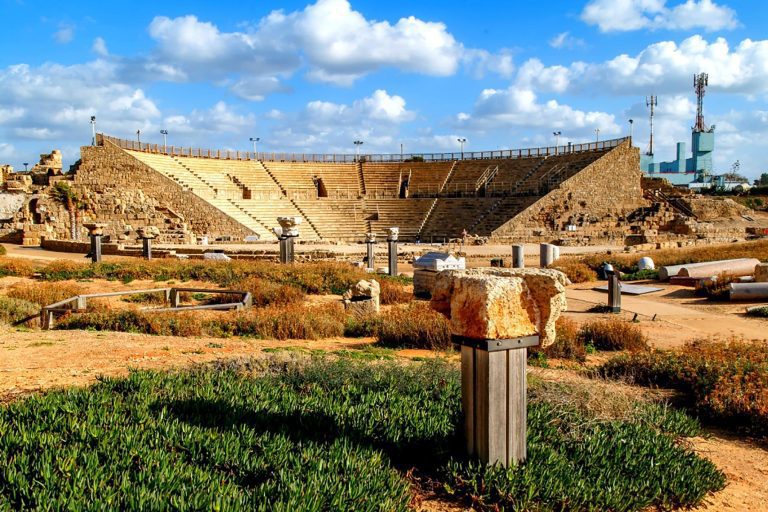 Christian Galilee Tour - Caesarea Theatre