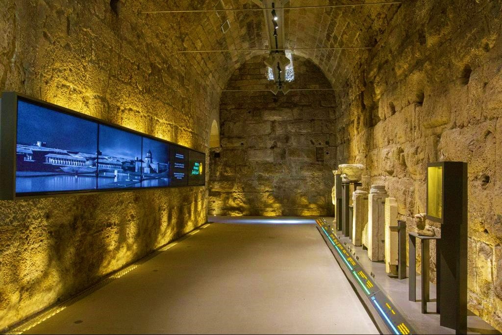 Archaeological Discoveries in Caesarea Maritima New Visitors Center