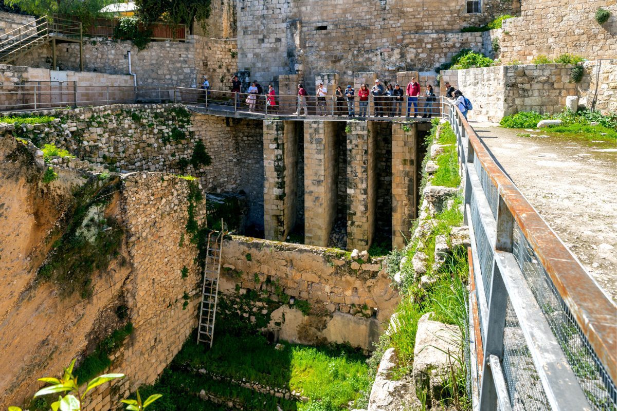 Pool Of Bethesda • Jerusalem Private Guide • Holy Land Christian Tours