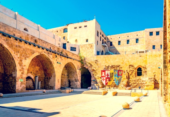 Israel Archaeological Seven Day Tour - Acre - Hospitaller Center