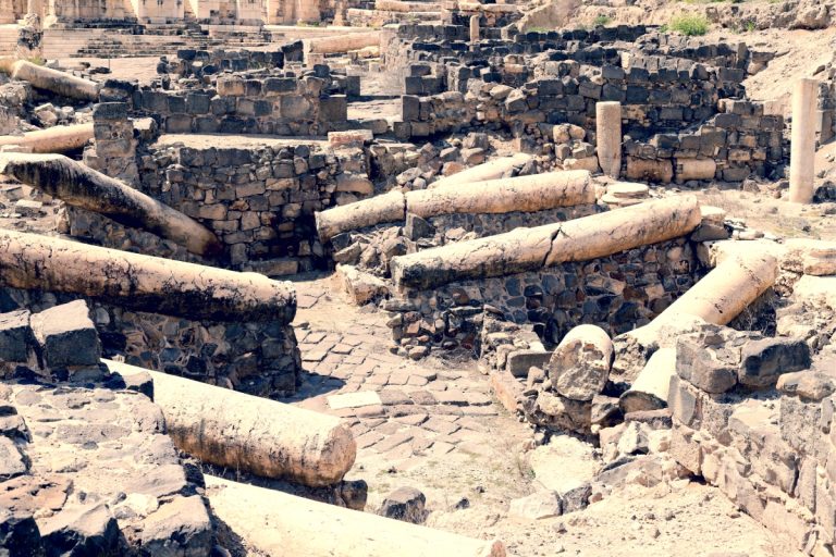 Israel Archaeological Seven Day Tour - Beit Shean Ruins