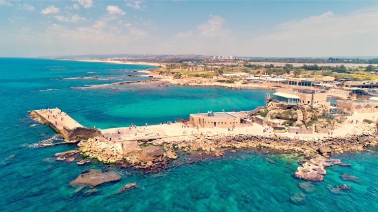 Israel Archaeological Seven Day Tour - Caesarea - Roman Port