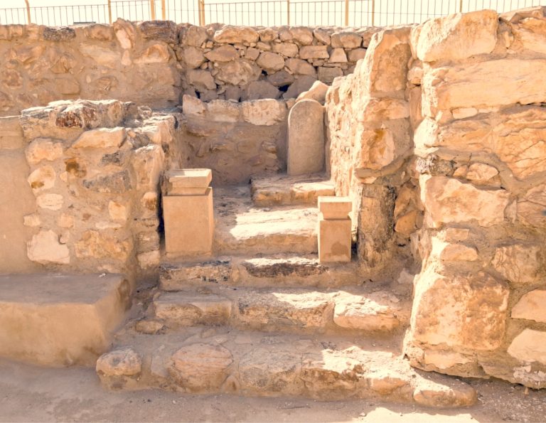 Israel Archaeological Seven Day Tour - Tel Arad Temple