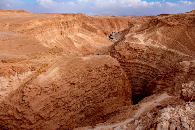 Israel's Best Trails - Wadi Barak Upper View