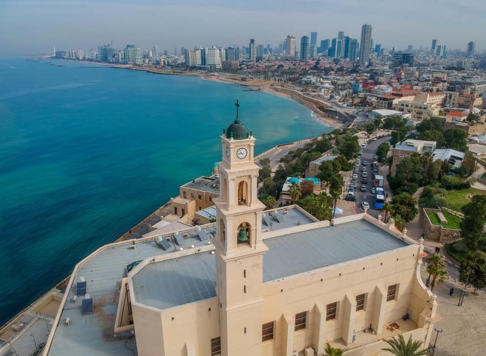 St.-Peters-Church-in-Jaffa-Aerial