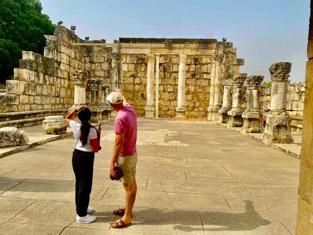 Holy-Land-Private-Tours-Capernaum-Ancient-Synagoguge
