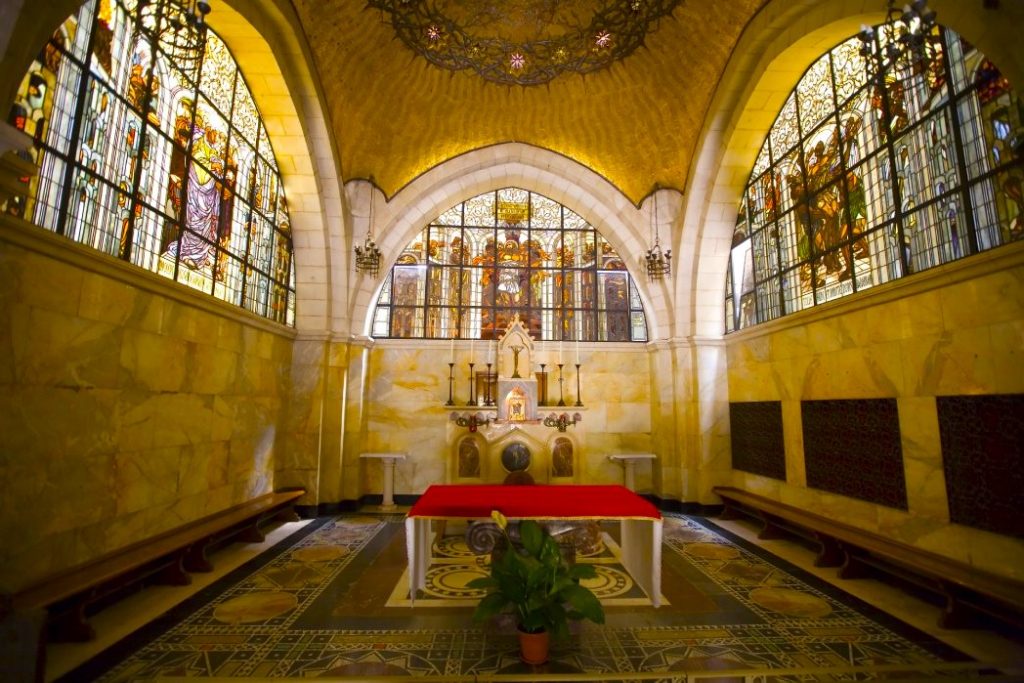 The-Church-of-the-Flagellation-Inside