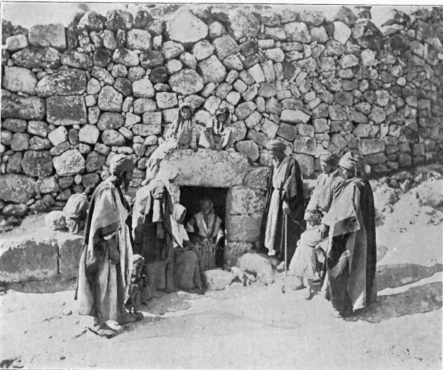 Bethany - Tomb of Lazarus 1906 