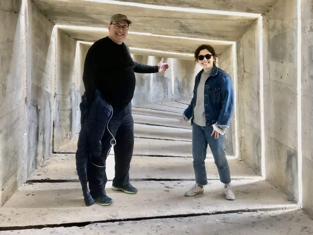 Negev Brigade Monument Interior