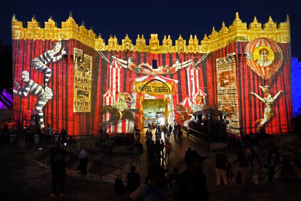 Jerusalem Festival of Light - Damascus Gate 2018 