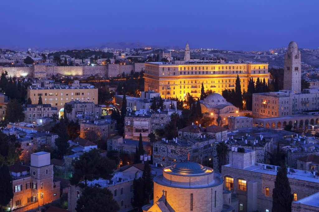 Best Tours in Jerusalem - King David Night Time
