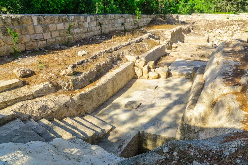 Emmaus Ruins Roman Bath
