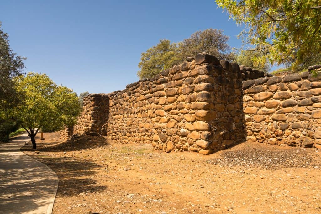 Tel Dan Nature Reserve Walls 