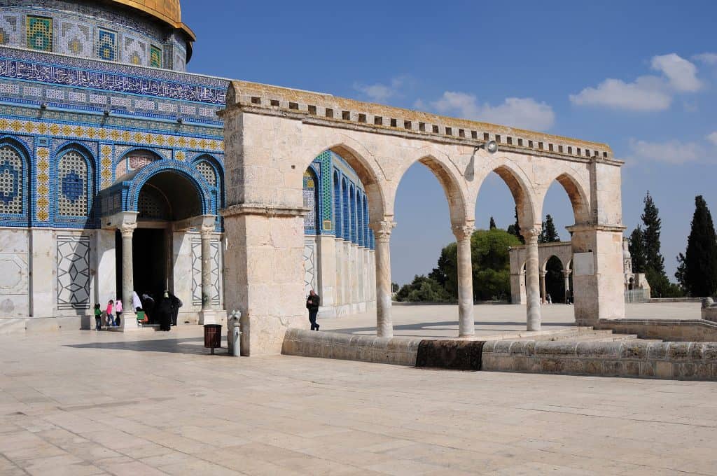 Mamluk Architecture Arches Temple Mount 