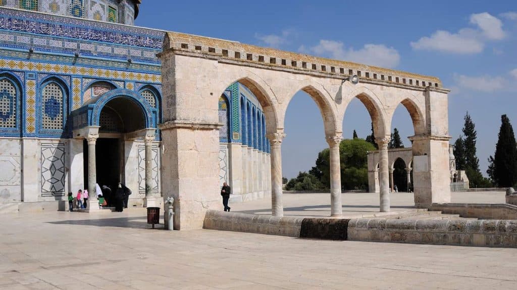 Mamluk Architecture Arches Temple Mount