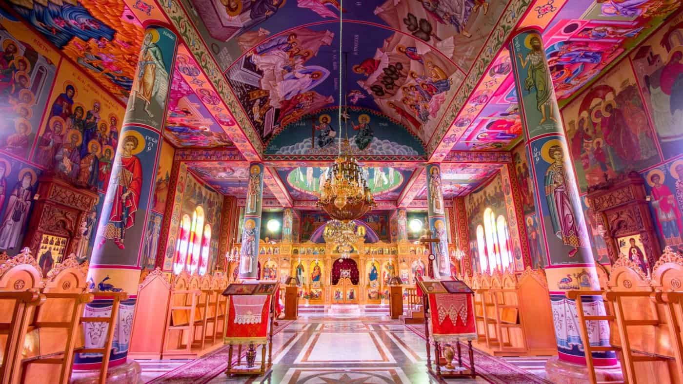 Bethlehem Ultimate Guide - Greek Orthodox Church interior on Shepherds' Fields