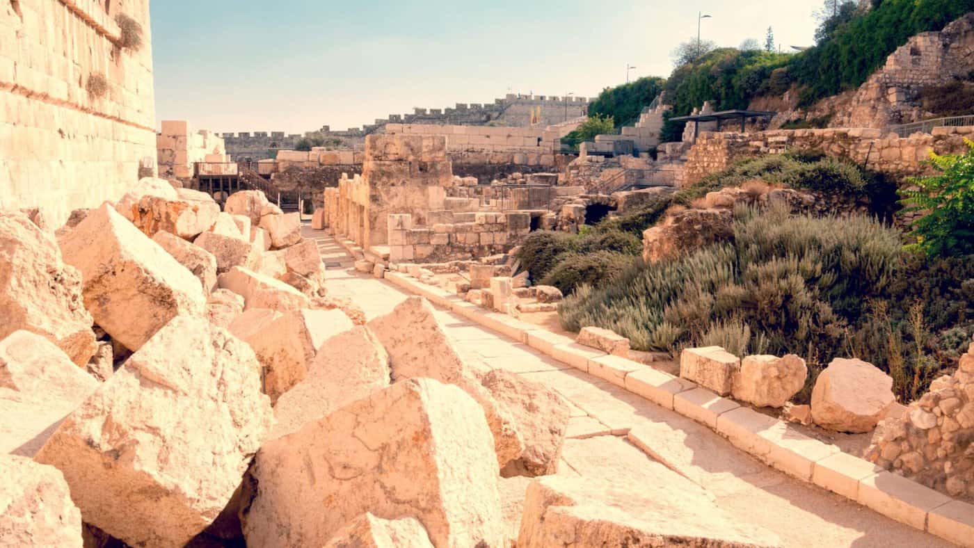 The Promised Land Ten Day Tour - Western Wall Ruins