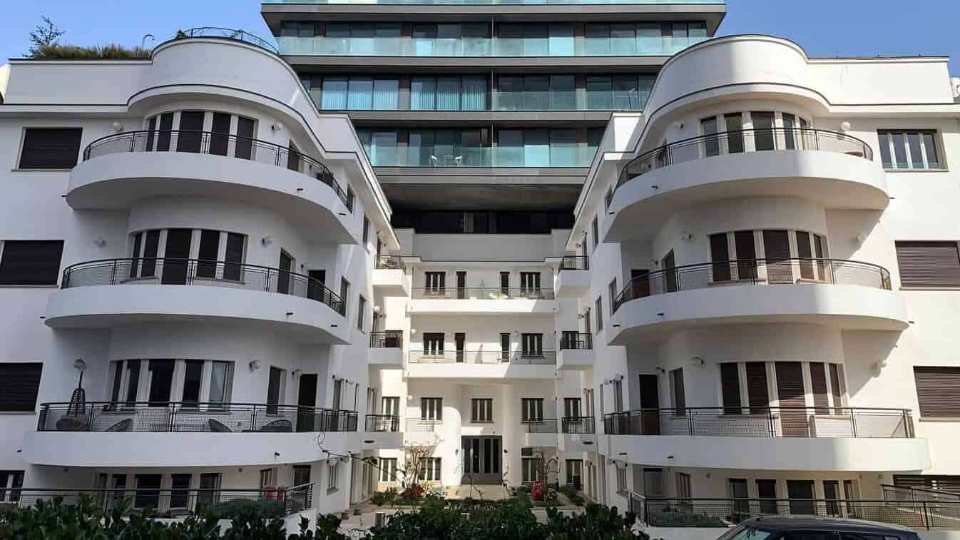 Bauhaus Architecture in Tel Aviv.
